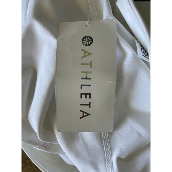 Athleta Ace High Rise 13.5" Tennis Skort 657545 White Skorts Women's Size 3X NWT - Picture 7 of 10